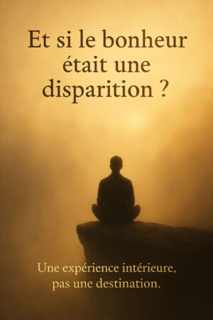 Et si le bonheur était une disparition ?